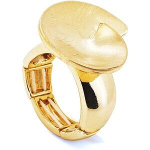 Women's Dainty Statement Lavender Ring Freshwater Pearl Hypoallergenic